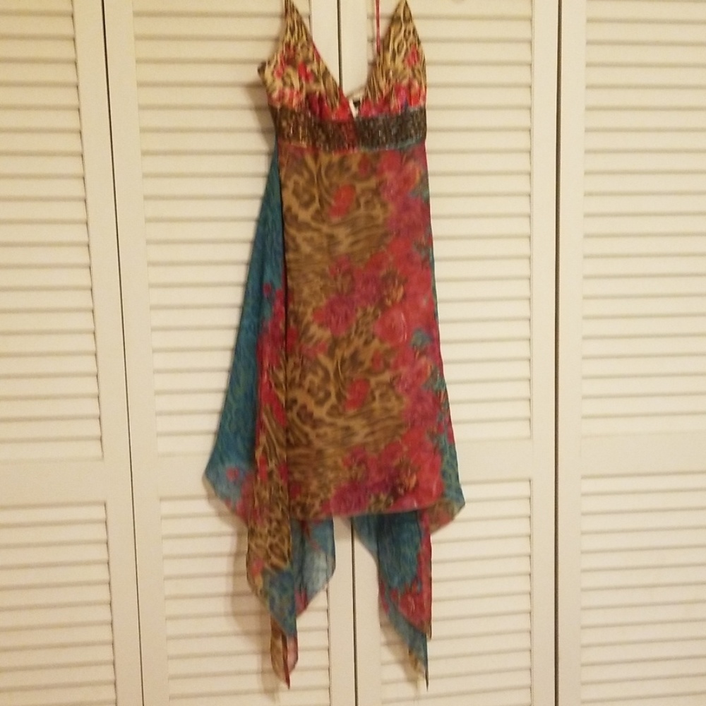 single dress, silk  size M